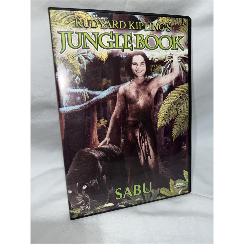 The Jungle Book (DVD, Sabu) DVD Disc Movie Entertainment Rudyard Kiplings Read